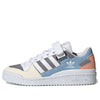 (WMNS) adidas originals Forum Low Wear-resistant Non-Slip Casual Skateboarding Shoes White Blue Gray GZ4405