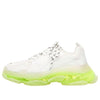 (WMNS) Balenciaga Triple S Sneaker 'Clear Sole - White Fluo Yellow' 544351W2FR19073