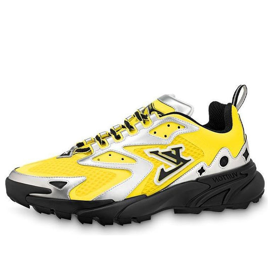 LOUIS VUITTON LV Runner Tatic Sneakers 'Yellow Silver' 1AA3A6