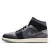 Air Jordan 1 Mid SE Craft 'Inside Out - Black' DM9652-001