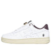 (WMNS) A BATHING APE Bape Sta Leather Low 'White Green Brown' 1I70-291-017-WHITE
