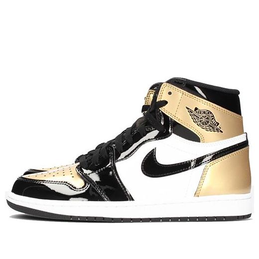 Air Jordan 1 Top3 Gold Toe 'Black Gold' 861428-008
