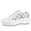 (WMNS) LOUIS VUITTON LV Squad Sneakers 'White with Crystal Monogram' 1A9RZ8