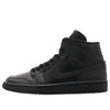 (WMNS) Air Jordan 1 Mid 'Triple Black' BQ6472-012
