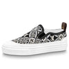 (WMNS) LOUIS VUITTON Playtime Slip-On Shoes 'Black White Monogram' 1A8UP1