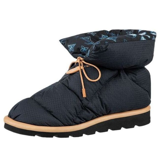 (WMNS) LOUIS VUITTON LV Pillow Comfort Ankle Boots 'Navy' 1A9RF