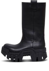 (WMNS) Balenciaga Bulldozer Boots 'Black Poluyurethane' 671555WBCQ01000