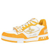 LOUIS VUITTON LV Trainer 'White Yellow Velcro' 1A9ZD6