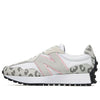 (WMNS) Atmos Pink x X-Girl x New Balance 327 'White leopard' WS327AX1
