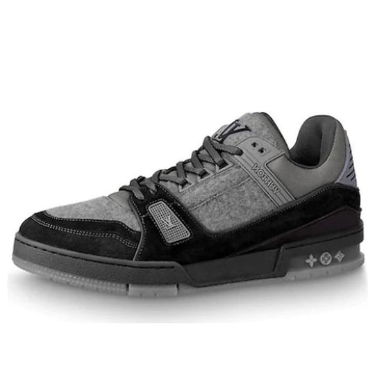LOUIS VUITTON Trainer Sneakers 'Grey Flannel' 1A5Q1C