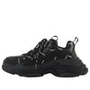 Balenciaga Triple S Sneaker 'Allover Logo - Black' 536737W2FA11090