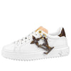 (WMNS) LOUIS VUITTON Time Out Sneakers 'White with Brown Monogra' 1ABB4A