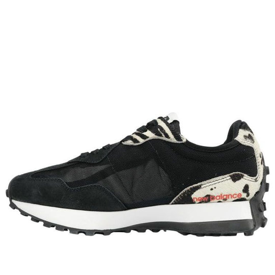 (WMNS) New Balance 327 Low Tops Retro Casual Black White Zebra 'Black White' WS327OB