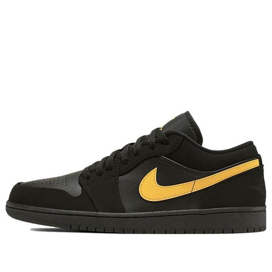 Air Jordan 1 Low 'Black University Gold' 553558-071