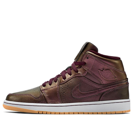 Air Jordan 1 Mid Nouveau 'Deep Burgundy' 629151-605