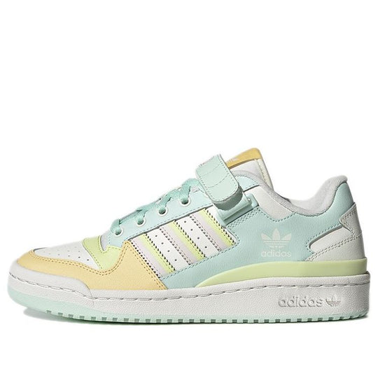 (WMNS) adidas originals Forum Low Premium 'White Blue Yellow' GW4919