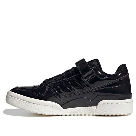 (WMNS) adidas Forum Low 'Black Off White' G58030