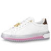 (WMNS) LOUIS VUITTON Time Out Sneakers 'White Pink Gold' 1A8NFR
