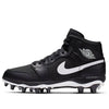 Air Jordan 1 Mid TD Cleat 'Black' AR5604-001