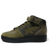 A Bathing Ape Bape Sta Mid Velcro 'Green' 1H30-191-006-GREN