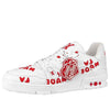 LOUIS VUITTON x Nigo Trainers 'White with Red LV Made' 1A9J9V