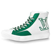 LOUIS VUITTON Tattoo Ankle Sneakers 'White Green' 1A8XWQ