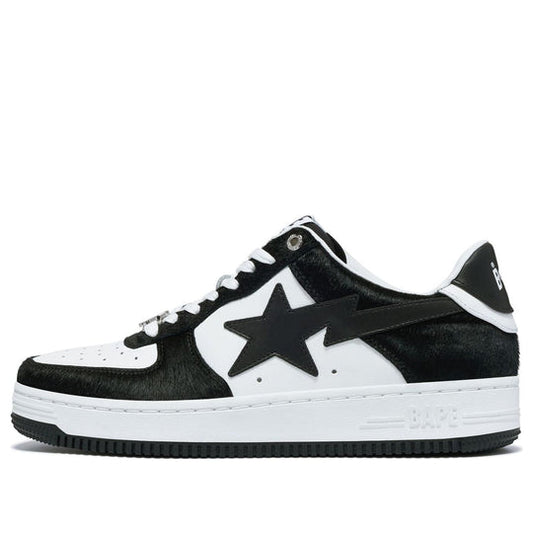 A Bathing Ape Bape Sta #1 'Black Fur' 0ZXSHM191050LBKA
