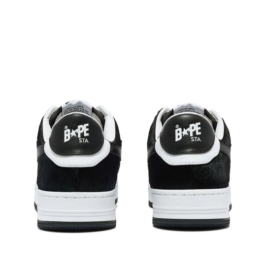 A Bathing Ape Bape Sta #1 'Black Fur' 0ZXSHM191050LBKA