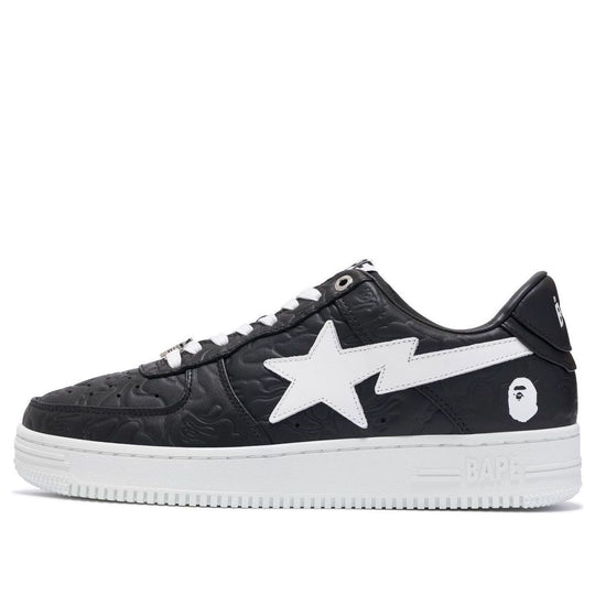 A Bathing Ape Bape Sta #3 'Black White' 0ZXSHM191052LBKA