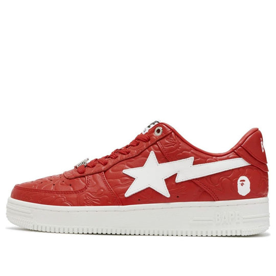 A Bathing Ape Bape Sta #3 'Red White' 0ZXSHM191052LRDA