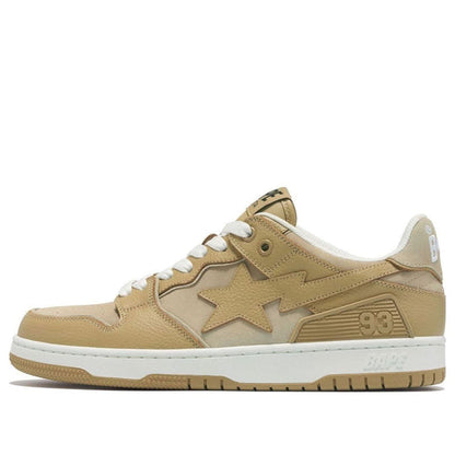 A Bathing Ape SK8 Sta #4 'Beige' 0ZXSHM191058LBGX