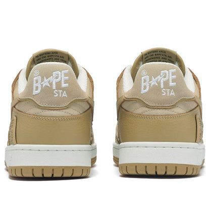 A Bathing Ape SK8 Sta #4 'Beige' 0ZXSHM191058LBGX