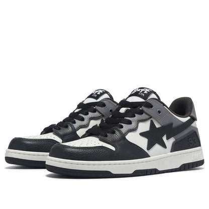 A Bathing Ape SK8 Sta #5 'Black Grey' 0ZXSHM191059LBKZ