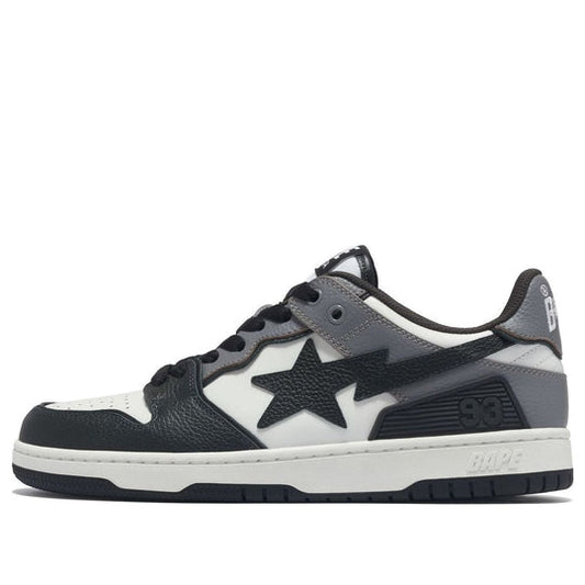 A Bathing Ape SK8 Sta #5 'Black Grey' 0ZXSHM191059LBKZ