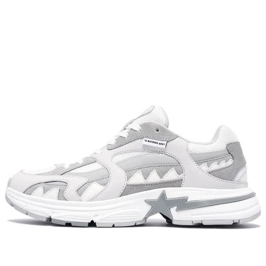 A Bathing Ape Shark STA M2 'Grey White' 0ZXSHM191323M-GRE