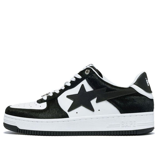 (WMNS) A Bathing Ape Bape Sta #1 'Black Fur' 0ZXSHW291050LBKA