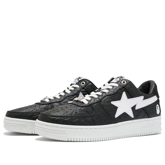 (WMNS) A Bathing Ape Bape Sta #3 'Black White' 0ZXSHW291052LBKA