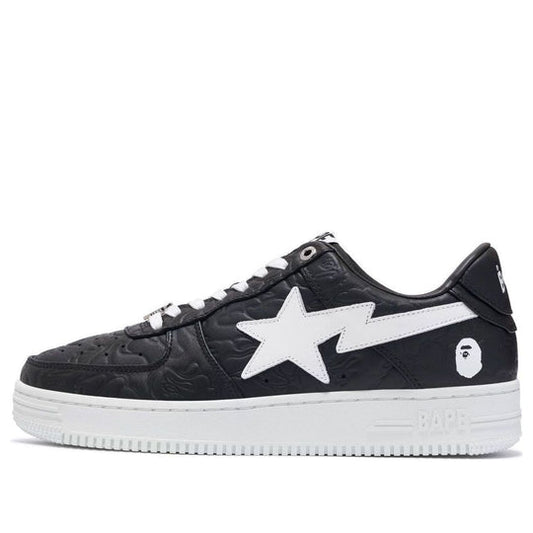 (WMNS) A Bathing Ape Bape Sta #3 'Black White' 0ZXSHW291052LBKA