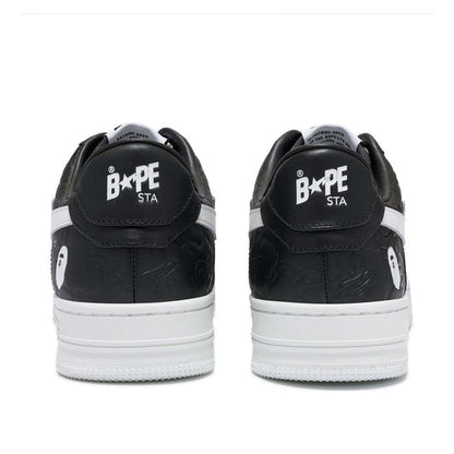 (WMNS) A Bathing Ape Bape Sta #3 'Black White' 0ZXSHW291052LBKA