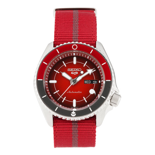 SEIKOMen's  No. 5 Naruto Crossover Limited Edition Athleisure Casual Sports Commemorate Mechanical Watch