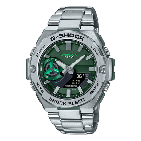 CASIOG-Shock G-Steel 'Silver Green'