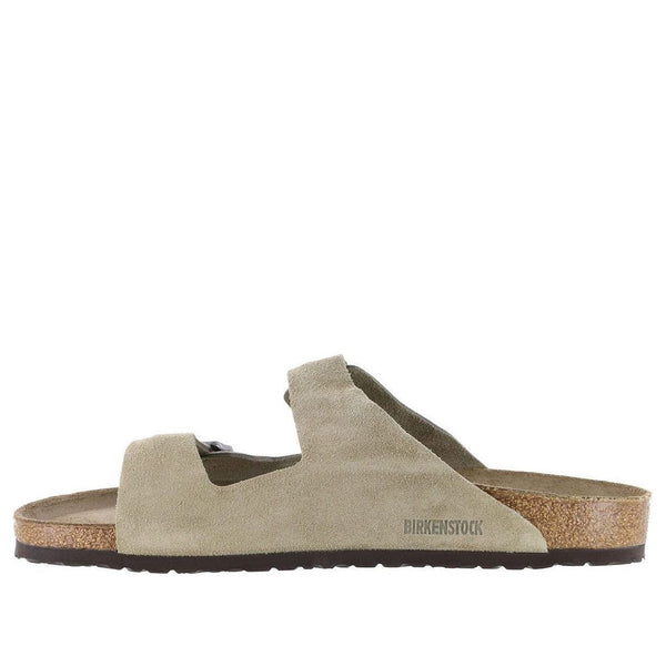 BirkenstockArizona Suede Leather Sandals 'Taupe'