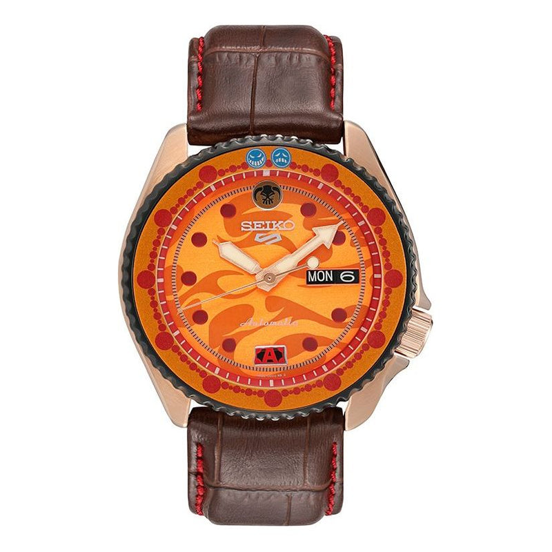 SEIKOX ONEPIECE Crossover No. 5 Student Watch 'Orange'