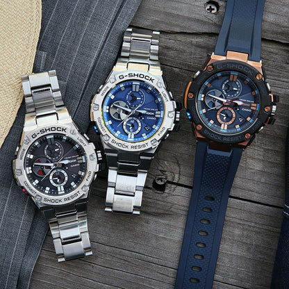 CASIOG-Shock G-Steel 'Silver Blue'
