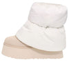 UGG(WMNS)  Classic Mini Dipper Puffer Boots 'White Ceramic'