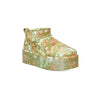 UGG(WMNS)  Classic Ultra Mini Platform Boots 'Collina Strada Green Floral'