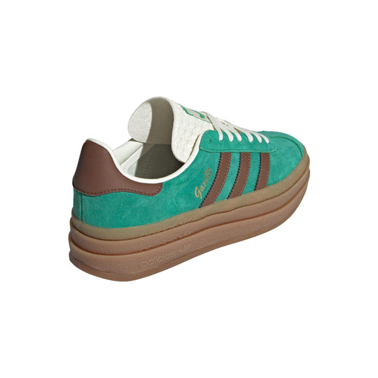 (WMNS) adidas Gazelle Bold 'Green Brown' JP8045
