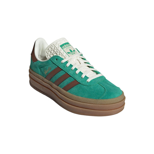 (WMNS) adidas Gazelle Bold 'Green Brown' JP8045