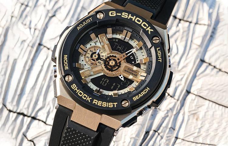 CASIOG-Shock G-Steel 'Black Gold'