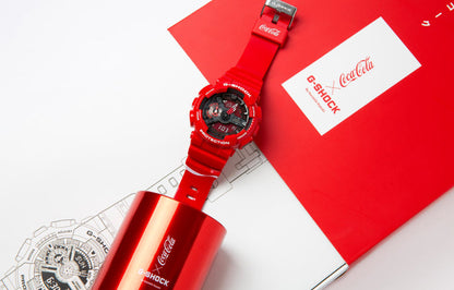 CASIOG-Shock Analog-Digital 'Red'